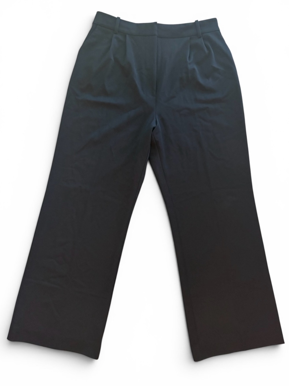 Favorite Daughter Wide Leg Dress Pants Quiet Luxury Sz 18 Black